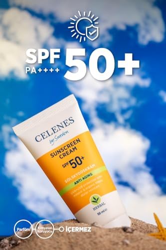 Celenes Herbal Yaşlanma Karşıtı Güneş Kremi, 50+ Spf, 50ml