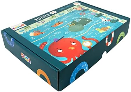 40 Parça Yer Puzzle – Yüzme Yarışı