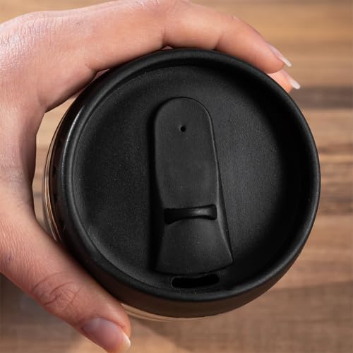 05554 Paslanmaz Çelik Kupa Sızdırmaz Çelik Termos Araç Termosu El Termosu Yalıtımlı Bardak 350ml -Gümüş