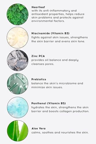 Cream Co. Gözenek Sıkılaştırıcı Ferahlatıcı Yüz Spreyi, Heartleaf Face Mist, Niacinamide, Tüm Cilt Tipleri, 50 ML