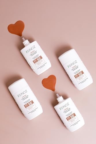 Sinoz Spf50 Tinted Sıvı Yüz Güneş Kremi - Yeni Nesil Güneş Filtreleri Ile Hibrit Formül 50ml