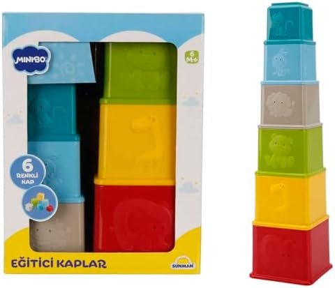 Eğitici Renkli Kaplar