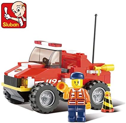 İtfaiye Kamyon Yapım Seti, 118 Parça