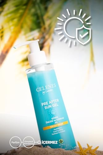 Celenes Herbal Güneş Öncesi ve Sonrası Nemlendirici ve Ferahlatıcı Jel