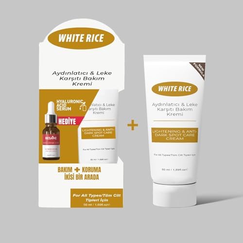 White Rice Aydınlatıcı & Leke Karşıtı Bakım Kremi Bakım ve Koruma İkisi Bir Arada Özel Paket