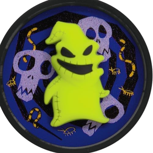 Tim Burton's The Nightmare Before Christmas Scenes Mini Süsleri, Kırılmaz, 4'lü Set