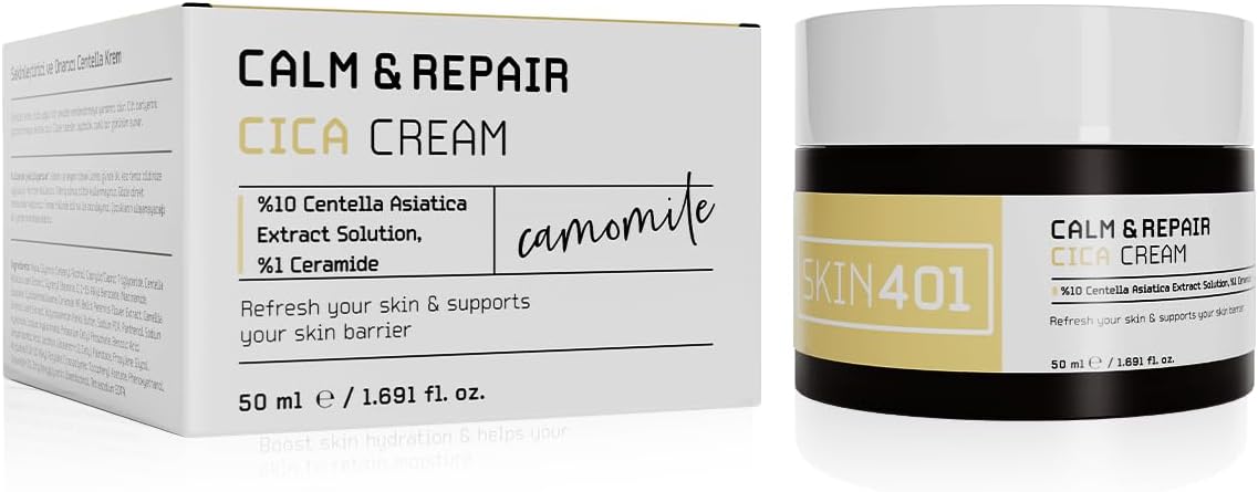 Skin401 Sakinleştirici ve Bariyer Onarıcı Centella Krem 50ml