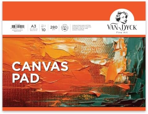 VAN DYCK KANVAS PAD DEFTER A3
