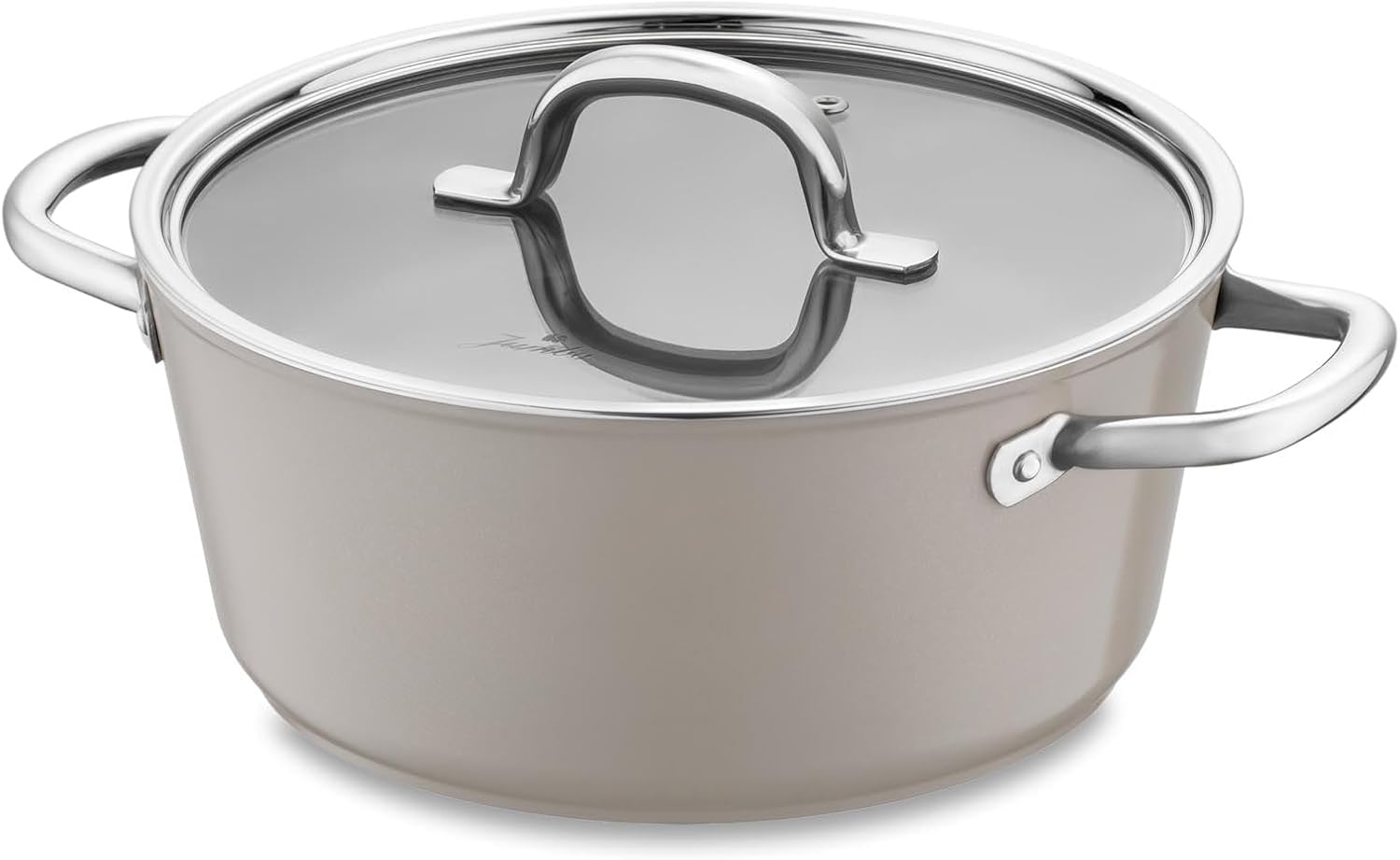 Crystal Bej Derin Tencere 24 cm