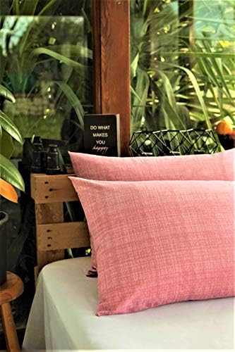 2'li Yastik Kılıfı 50x70 cm Pudra AT7526