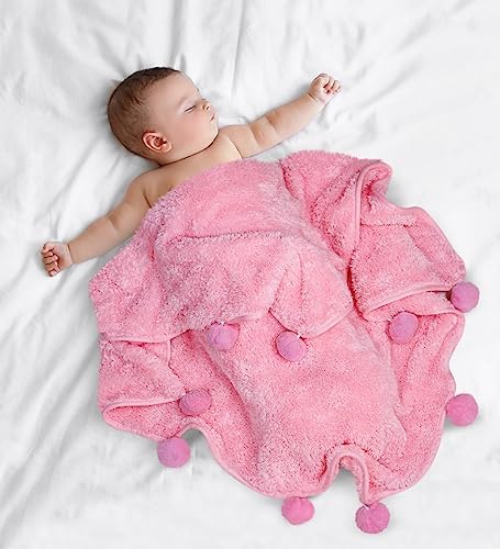 Oyuncak Bebek Battaniyesi,Beşik Battaniyesi,Bebek Arabası Battaniyesi,Kundak Battaniyesi,Pelüş Battaniye, Battaniye (Pembe)