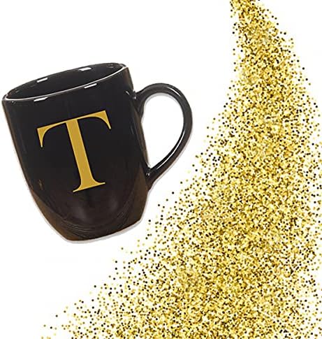 HKST101 T harfli Kupa Bardak, Siyah