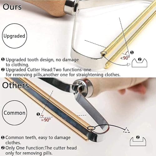 Taşınabilir Tüy Toplayıcı, 2'li Paket Yeniden Kullanılabilir Çift Taraflı Evcil Hayvan Tüyü Temizleyici, Kıyafet ve Mobilyalardaki Tüy Tozunu Temizlemek İçin Manuel Kumaş Tüyü Alma Aleti