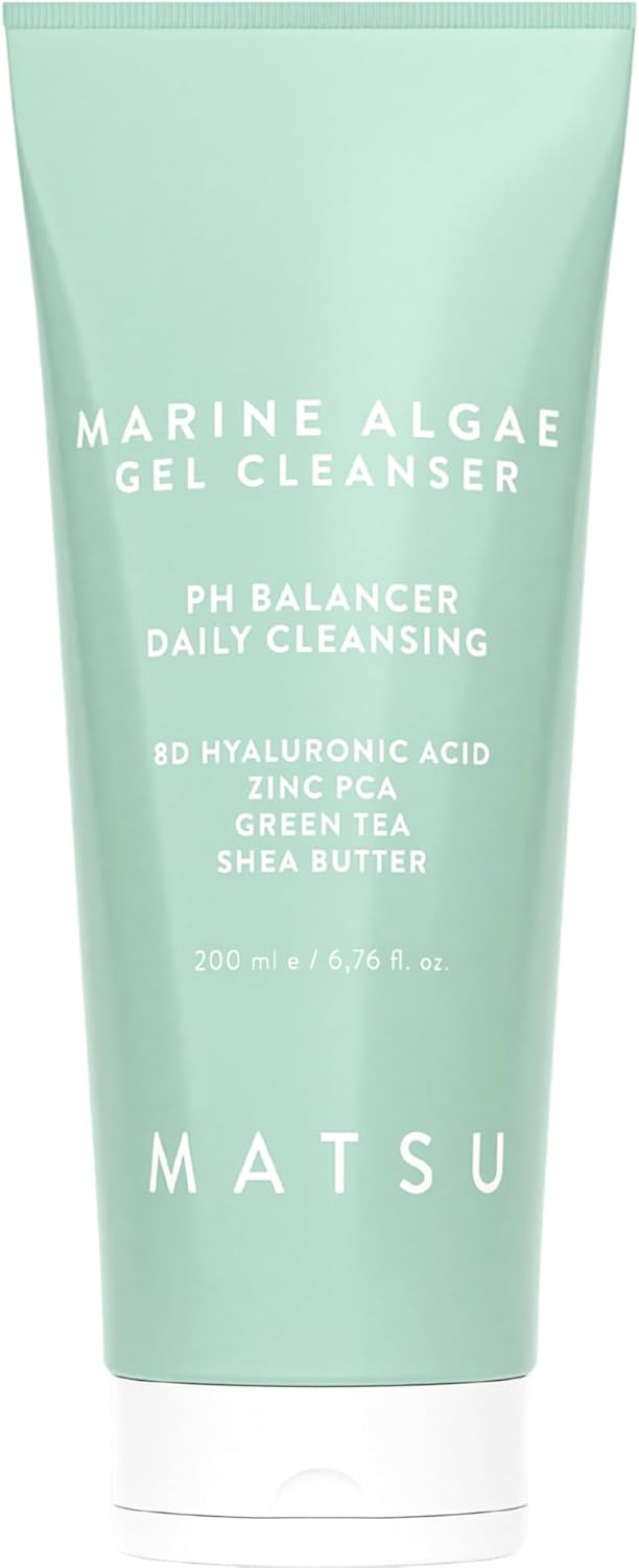 Matsu Professional Marine Algae, Sebum Dengeleme Günlük Yüz Temizleme Jeli, 200 Ml