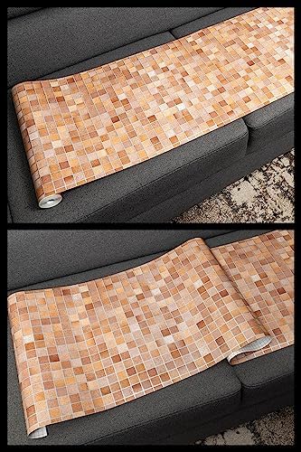 Desenli Kendiliginden Yapışkanlı Kaplama Folyosu 67 CM X 4 METRE