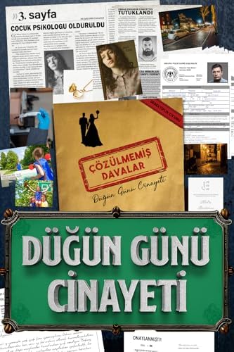 Çözülmemiş Davalar Dedektiflik Suç Çözümleme Oyunu Düğün Günü Cinayeti Dosyası - Gizem Bulmaca Cinayet Çözme Kutu Oyunları - Katil Bulma Dedektif Oyunu - Suçlu Kim, Cinayeti Çözebilir Misin? (Dava-8)