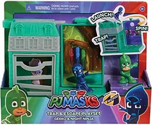 Giochi Preziosi PJMA7 PJMA7 2 Şekiller ile Hatch & Echappe ile Set, toplamak için 3 model (Yoyo, Bibou veya Gluglu), 3 yaş ve üstü oyuncaklar, PJMA7