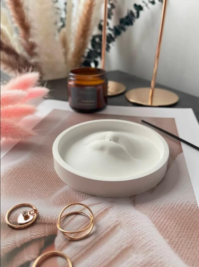 Seramik Dudak Şekilli Tütsülük | Dekoratif Tütsü Tutucu | El Yapımı Şık Tütsü Yakıcı