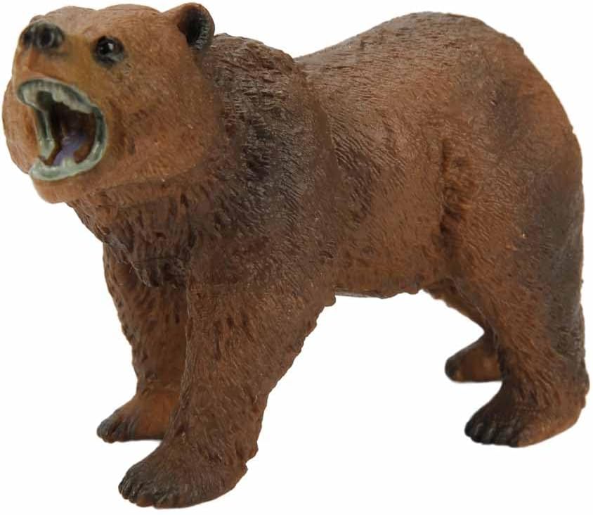 Crazoo Figür Vahşi Boz Ayı 12 cm