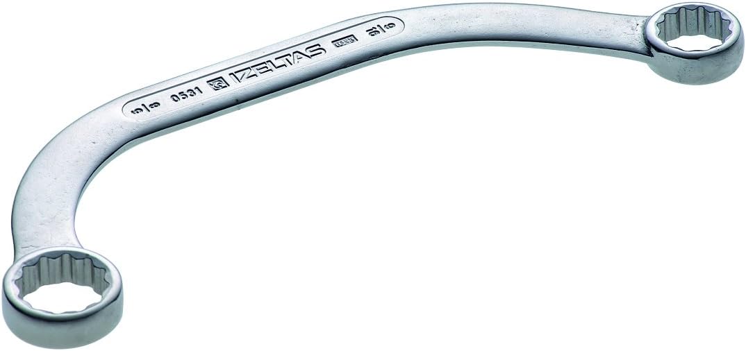 0531 Yarım Ay Anahtar Yıldız İki Ağız (SAE) 7/16''x1/2'' inch