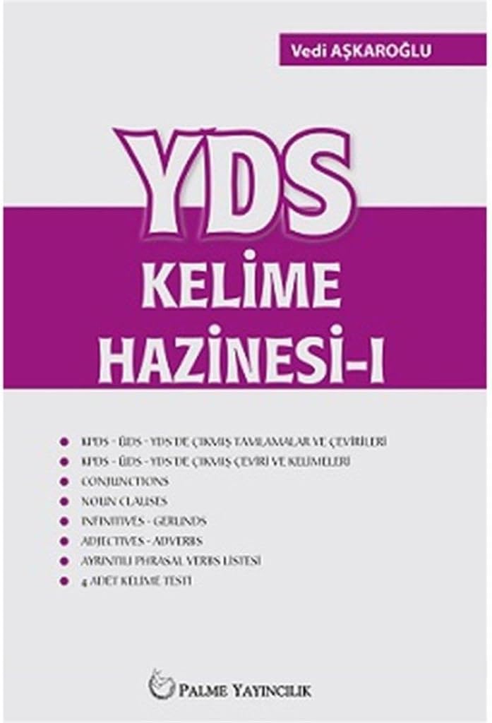 Palme YDS Kelime Hazinesi-I