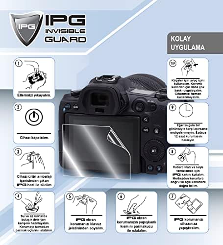 Volta VSM LCD Gösterge Ekranı için IPG Hydrogel Ekran Koruyucu