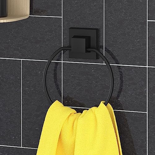 DELME VİDA MATKAP YOK!  YAPISKANLI YUVARLAK HAVLULUK MAT SİYAH EF235