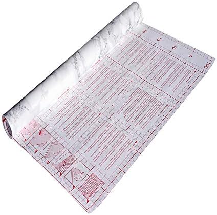 d-c fix 346-0306-4PK Dekoratif Kendinden Yapışkanlı Film, Gri Mermer, 17 "x 78" Rulo, 4'lü Paket