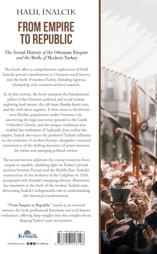 From Empire to Republic: The Social History of Ottoman Empire and the Birth of Modern Turkey