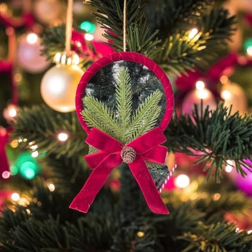 YILBAŞI SÜSÜ KADİFE HALKA 15x26CM AST7307