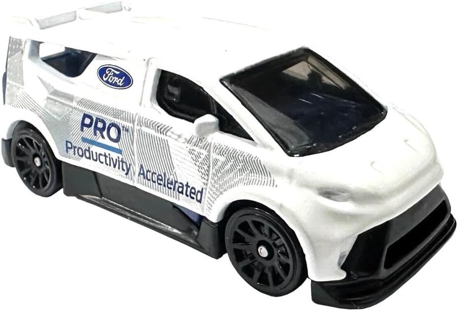 - Performance Supervan 4 - HW Green Speed 9/10 - HRY90 - Short Card - Kleintransporter - Beyaz - Mattel 2024-1:64