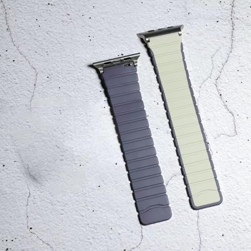 Silikon Mıknatıslı Kordon Serisi için, 38/40/41 mm Uyumlu Spor Kayış