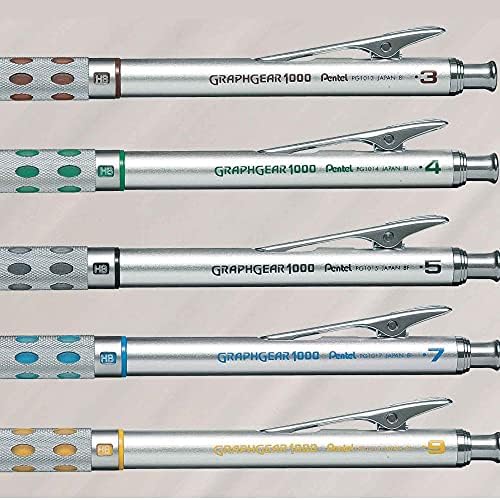 1000 Metal Gövdeli, Gizli Uçlu, Teknik Çizim ve Yazı İçin Mekanik Kurşun Kalem, 0.9 mm, Orijinal Kutusunda