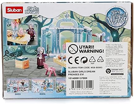 's Prenses Evi Yapım Seti, 107 Parça