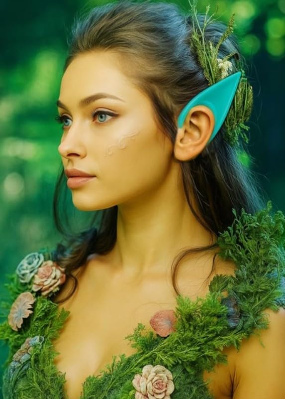 ELF KULAĞI FOSFORLU LATEX HALLOWEEN CADILAR BAYRAMI PARTİ AKSESUARI