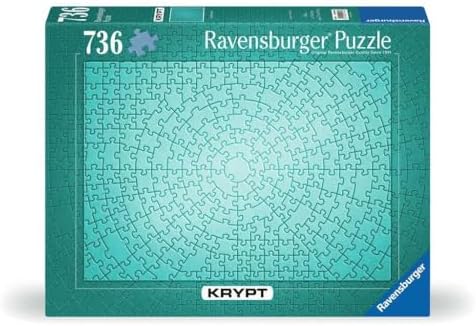 , 736p Puzzle Krypt Metalik Mint, Yetişkin Puzzle