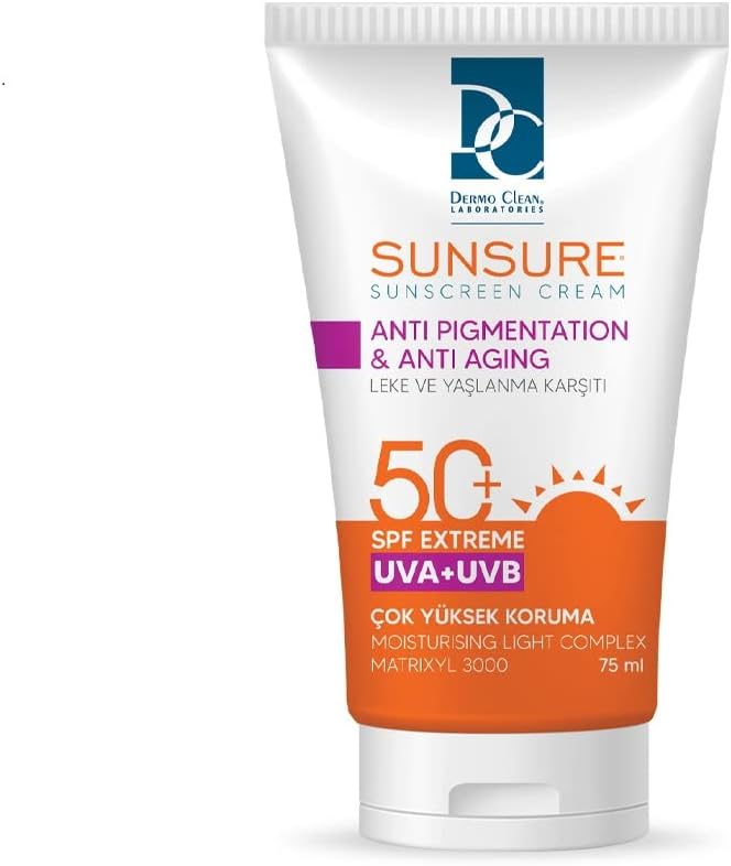 Sunsure Lekeli Cilt Güneş Kremi Serisi 75 ML