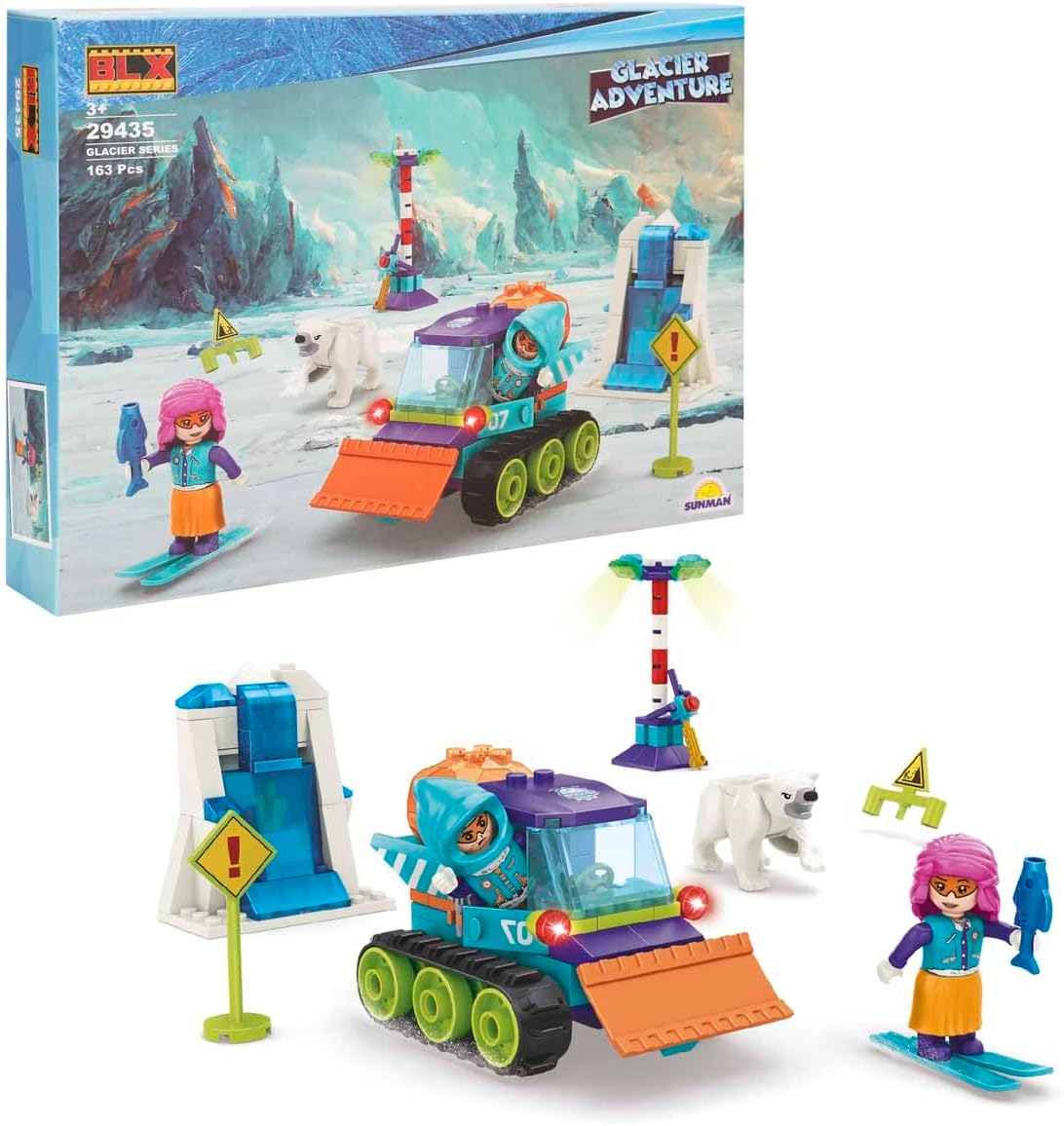 Glacier Adventure Set 2 Figürlü 163 Parça