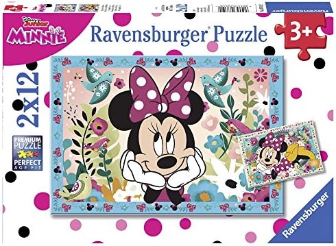 (76192) 2 X 12 Parça Puzzle Wd, Minnie
