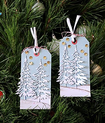 660978 Thinlits Kalıp Seti, Woodlands, Tim Holtz, 2/paket