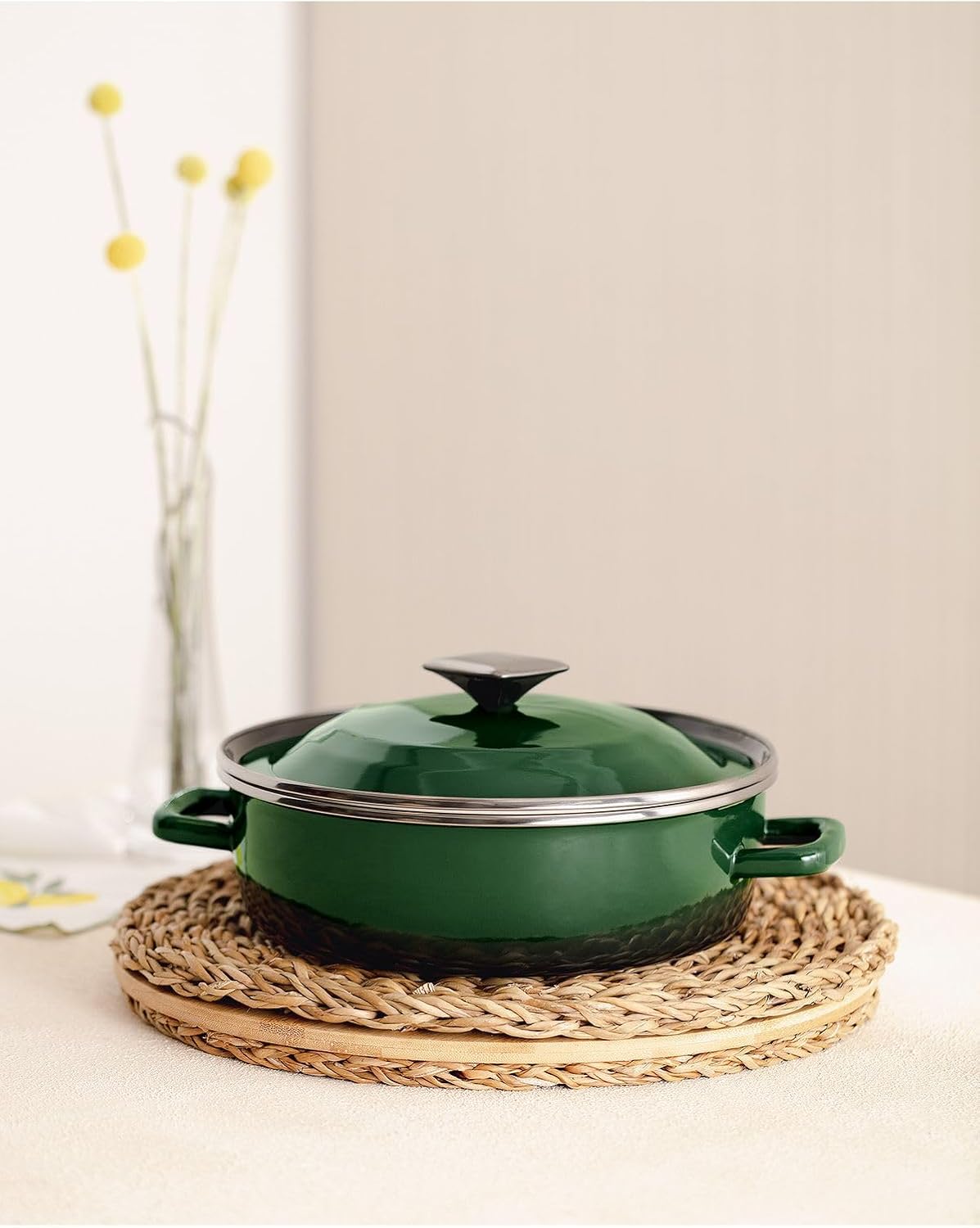 La Garde Kısa Tencere Yeşil 24 Cm