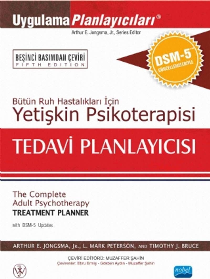 Yetişkin Psikoterapisi Tedavi Planlayıcısı: Bütün Ruh Hastalıkları İçin