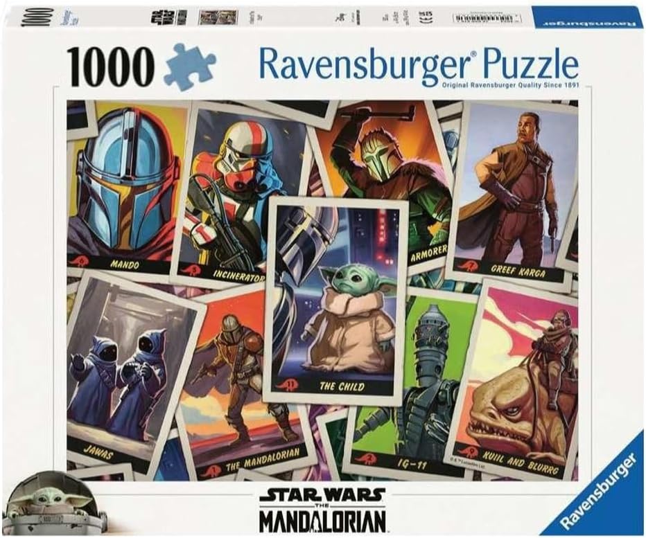 , 1000p Puzzle Mandalorian, Yetişkin Puzzle