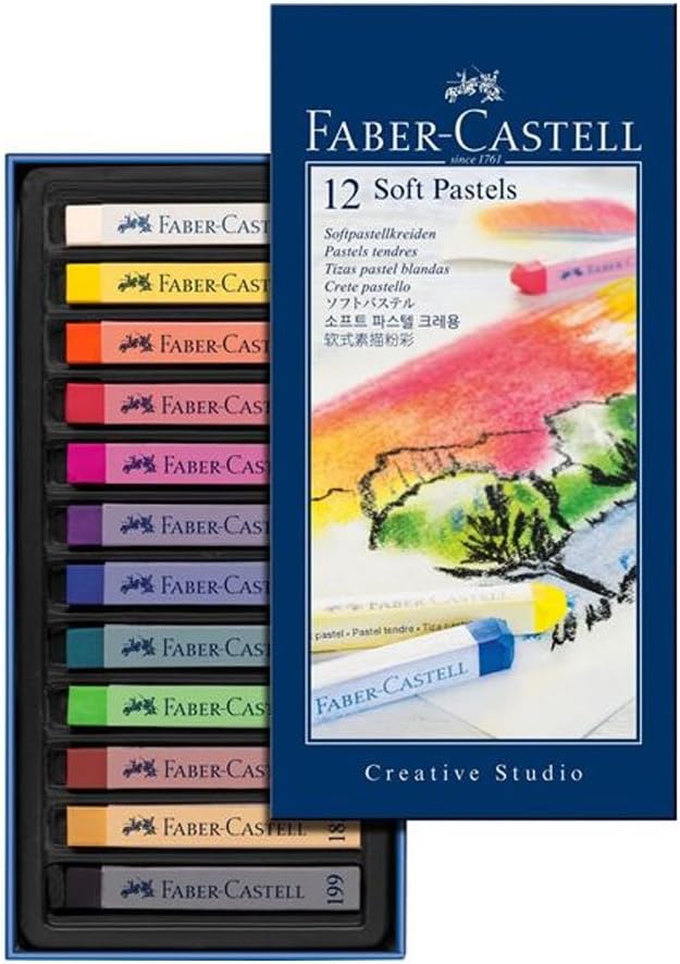 Studio Toz Pastel Boya (Soft), 12 Renk