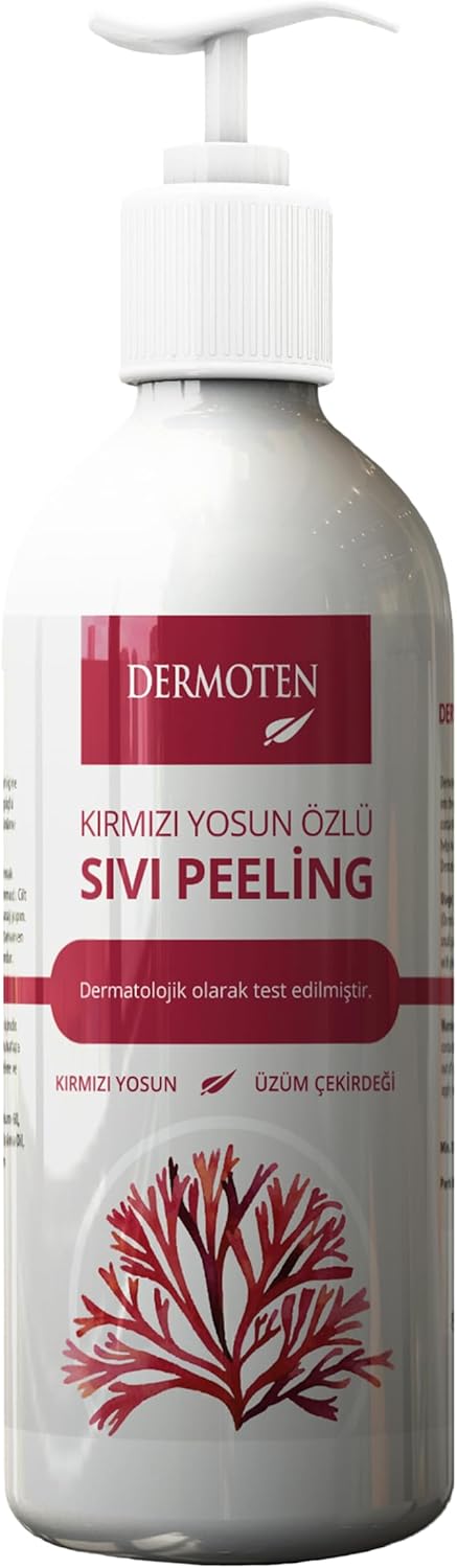 Dermoten Kırmızı Yosun Özlü Sıvı Peeling - 150 ml
