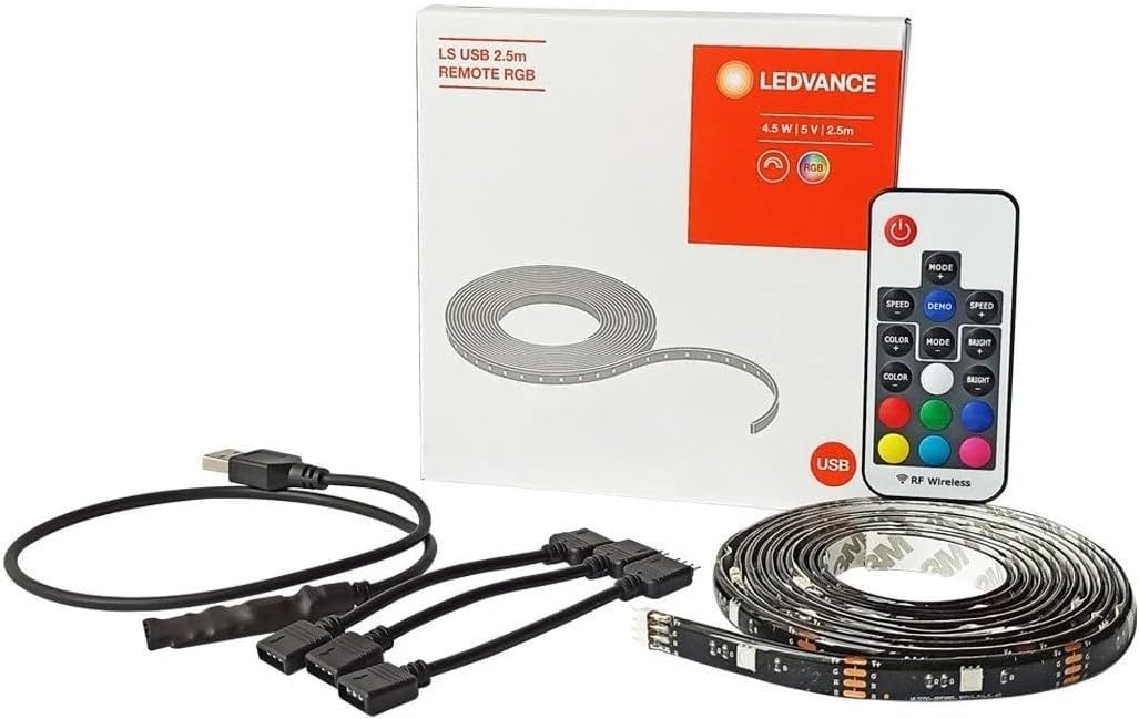 TV Arkası Şerit Led RGB 2,5m