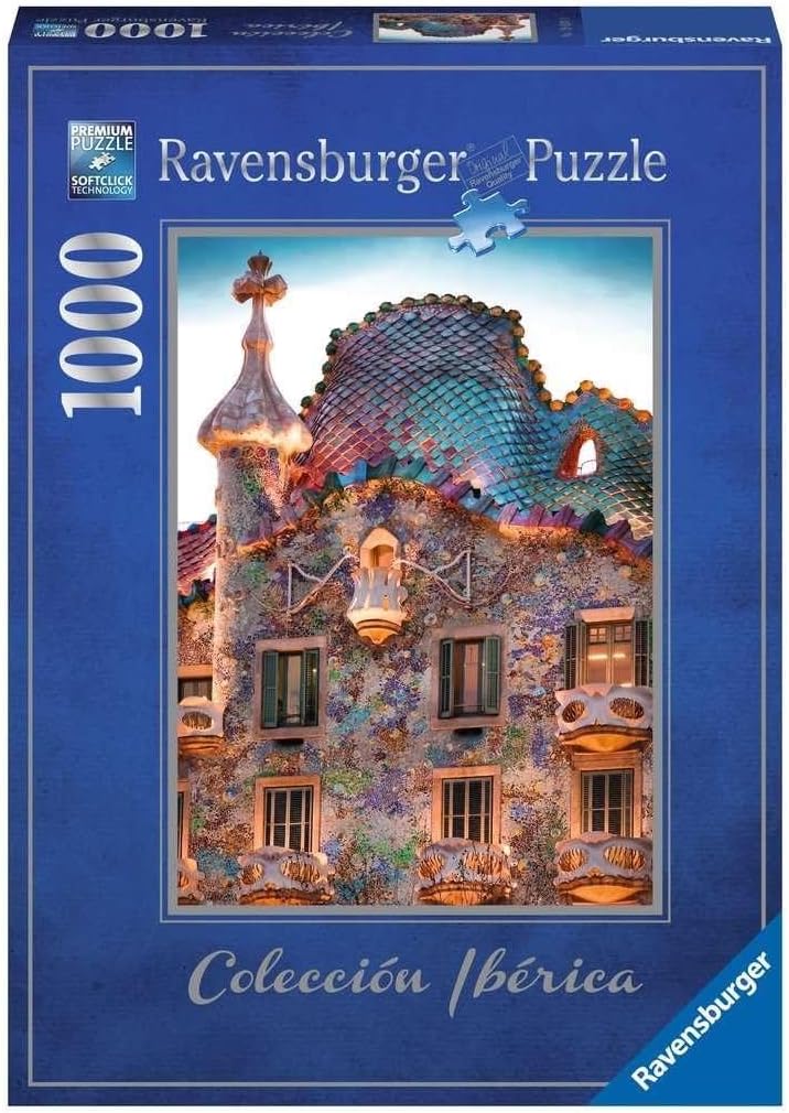 , 1000p Puzzle Batlló, Barselona, Yetişkin Puzzle