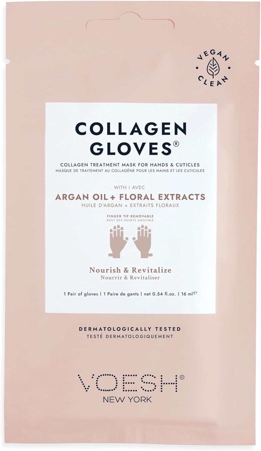 VOESH Collagen Gloves Kolajen Eldiven Argan Yağı 16 Ml