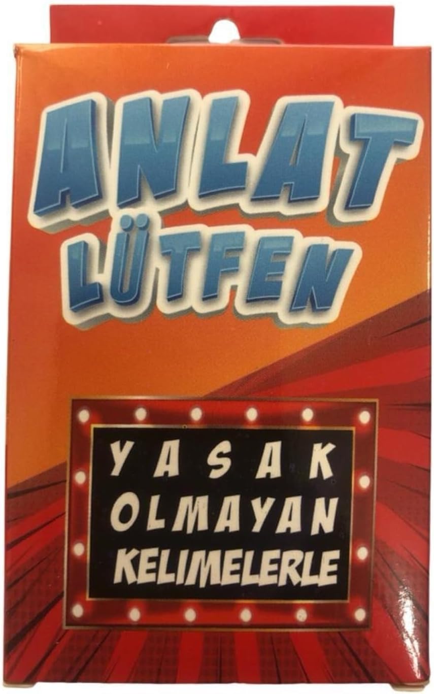 Anlat Lütfen Kart Oyunu Yasak Olmayan Kelimerle alışverişdevi bambmNM584