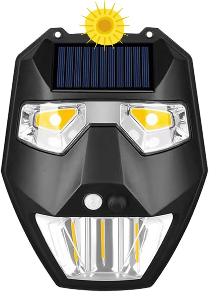 Güneş Enerjili - Yüz Görünümlü Led Aydınlatma/GT-SL19